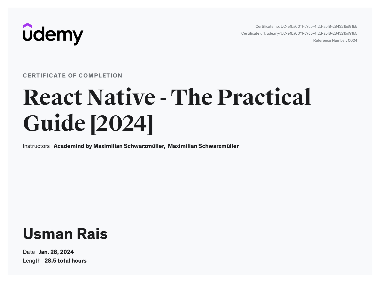 React Native Practical Guide